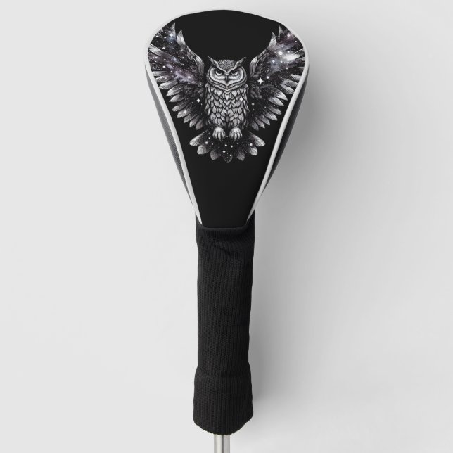 Majestät der kosmischen Wale Golf Headcover (Vorderseite)