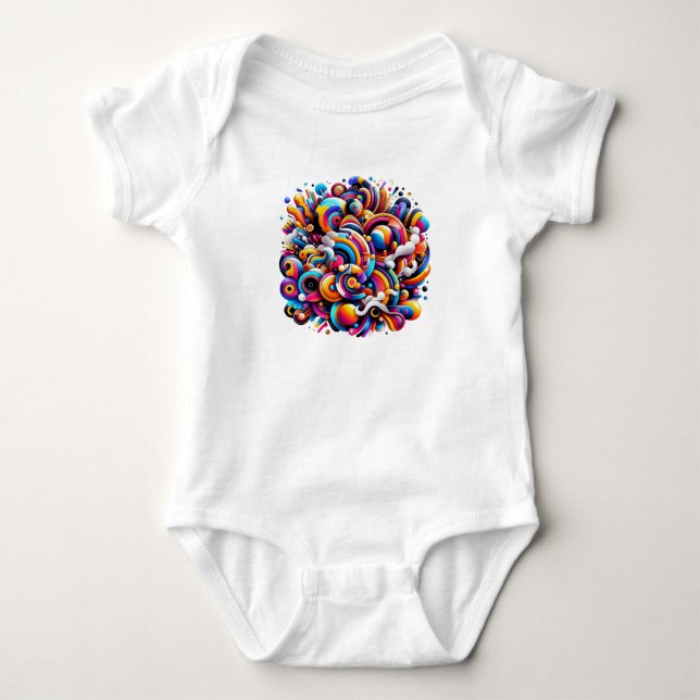 Majestät der Natur Baby Strampler (Vorderseite)
