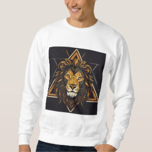 Majestät: Dynamic Lion Art Print" Sweatshirt
