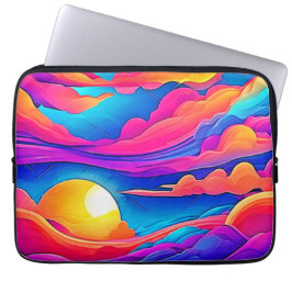 Majestät eines Sonnenuntergangs Laptopschutzhülle