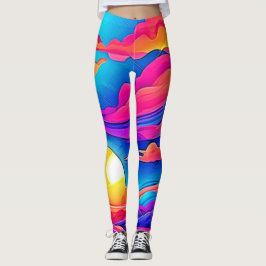Majestät eines Sonnenuntergangs Leggings