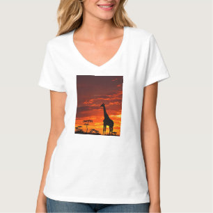 Majestät im Fokus – Die ewige Giraffe T-Shirt