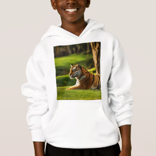Majestät in Streifen: Die stille Macht des Tigers Hoodie