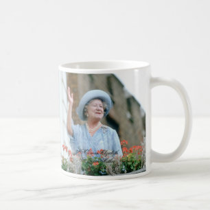 MAJESTÄT Königin Elizabeth, die Königin Mutter Kaffeetasse