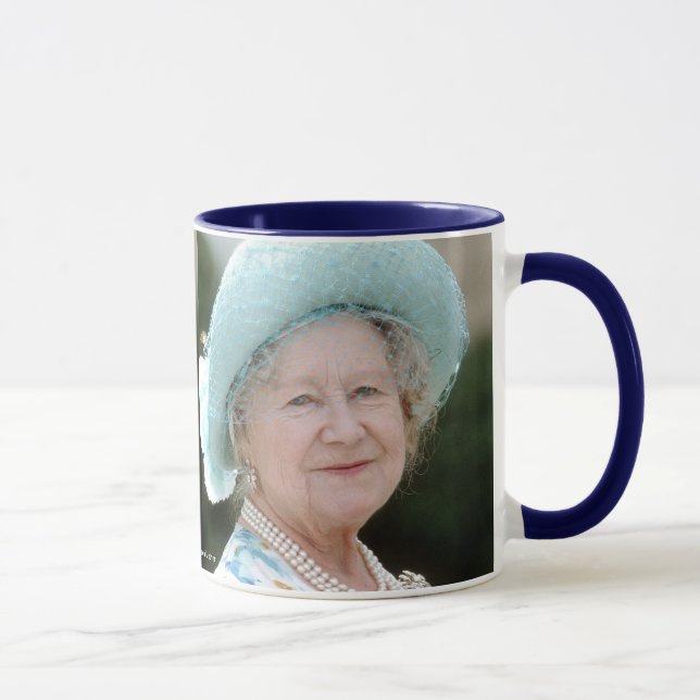 MAJESTÄT Königin Elizabeth, die Königin Mutter Tasse (Rechts)
