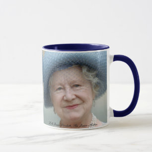 MAJESTÄT Königin Elizabeth, die Königin Mutter Tasse