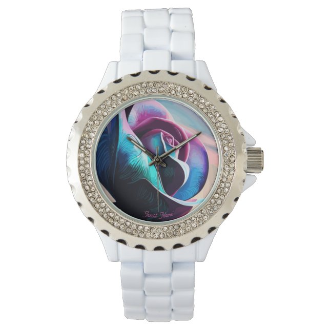 Majestät Mitternacht: Die dunkle Schönheit der sch Armbanduhr (Vorderseite)