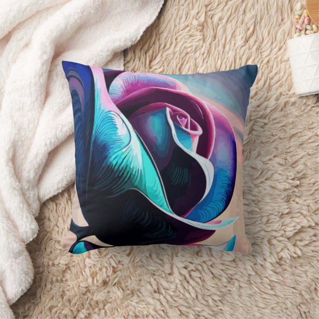 Majestät Mitternacht: Die dunkle Schönheit der sch Kissen (Decke)