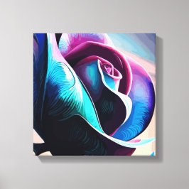 Majestät Mitternacht: Die dunkle Schönheit der sch Leinwanddruck