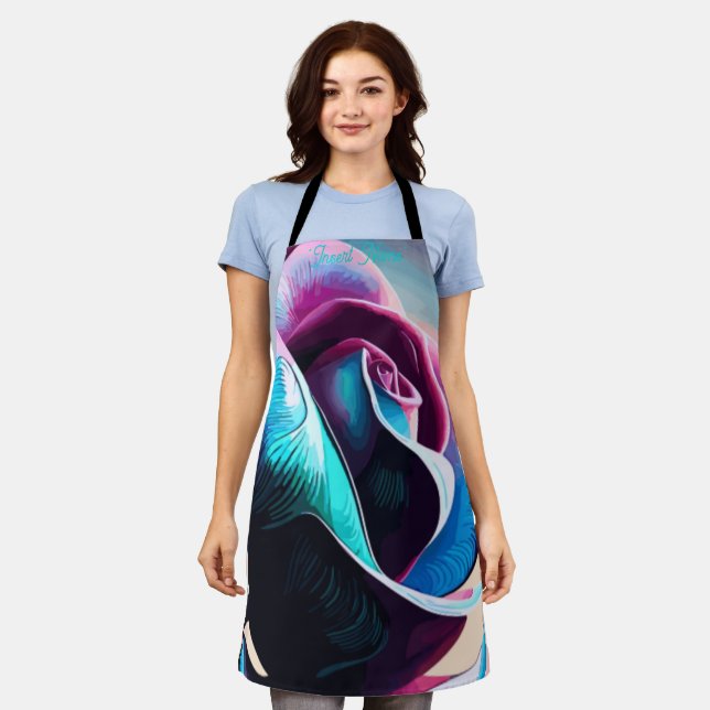 Majestät Mitternacht: Die dunkle Schönheit der sch Schürze (Getragen)