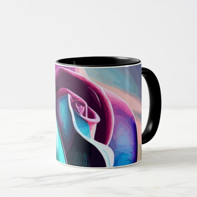 Majestät Mitternacht: Die dunkle Schönheit der sch Tasse (VorderseiteRechts)