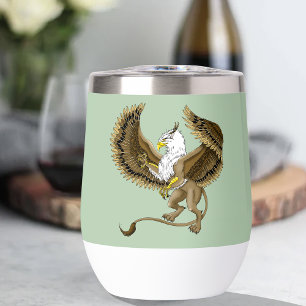 Majestätiger brauner Fantasy-Greif mythischer Gryp