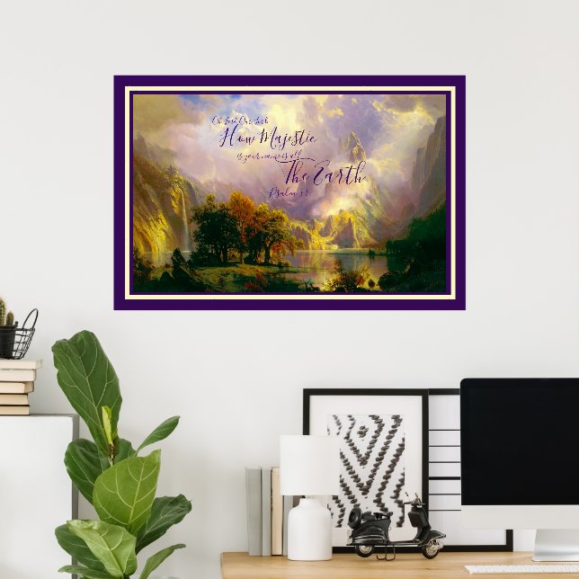 majestätisch poster (Heimbüro)