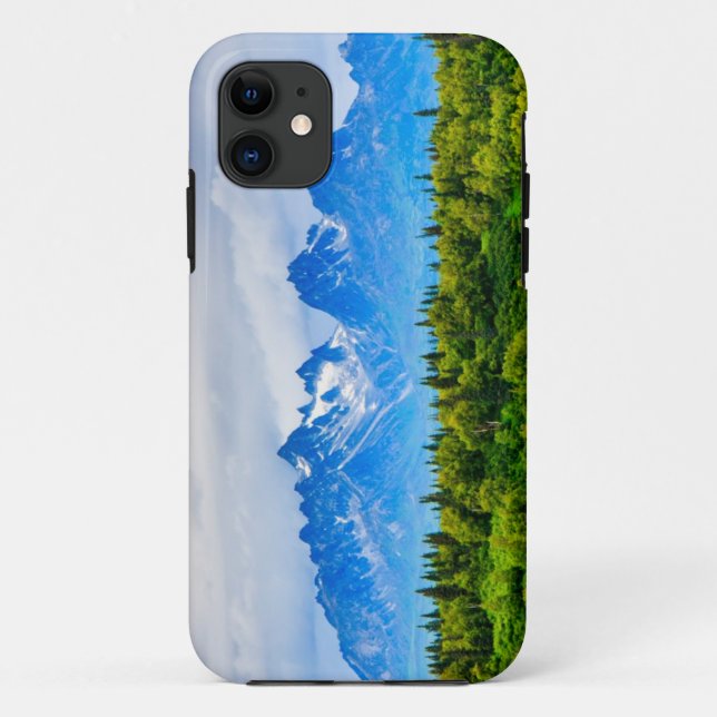 Majestätische Alaska-Berge Case-Mate iPhone Hülle (Rückseite)