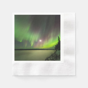 Majestätische Aurora Serviette