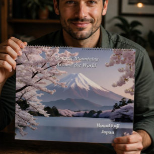 Majestätische Berge auf der ganzen Welt Kalender