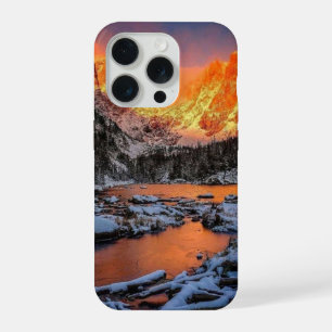 Majestätische Bergsonne Winterlandschaft Natur iPhone 15 Pro Hülle