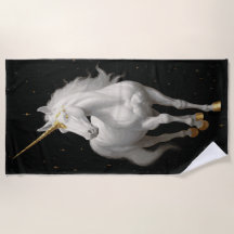 Majestätische Einhorn-Nacht-Himmels-Fantasy-Kunst