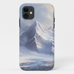 Majestätische Gebirgszüge mit einem Hauch von Kuns Case-Mate iPhone Hülle