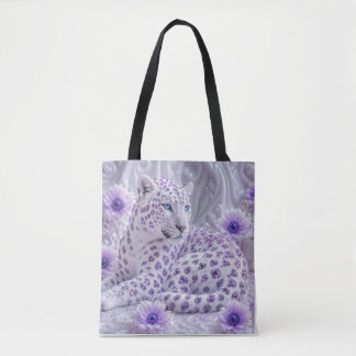 Majestätische königliche violette Juwelen-Leopard-