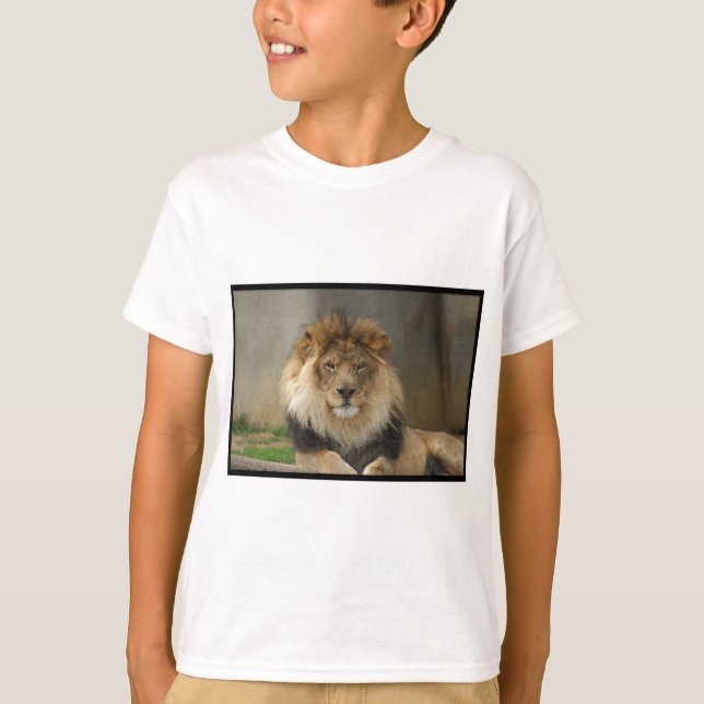 MAJESTÄTISCHE LÖWE-GESCHENKE T-Shirt (Vorderseite)