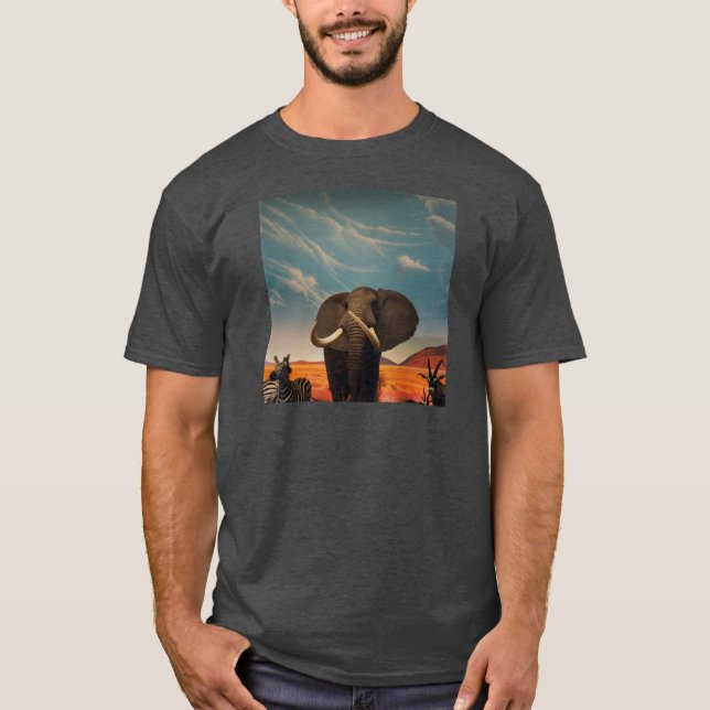 Majestätische Statur T-Shirt (Vorderseite)