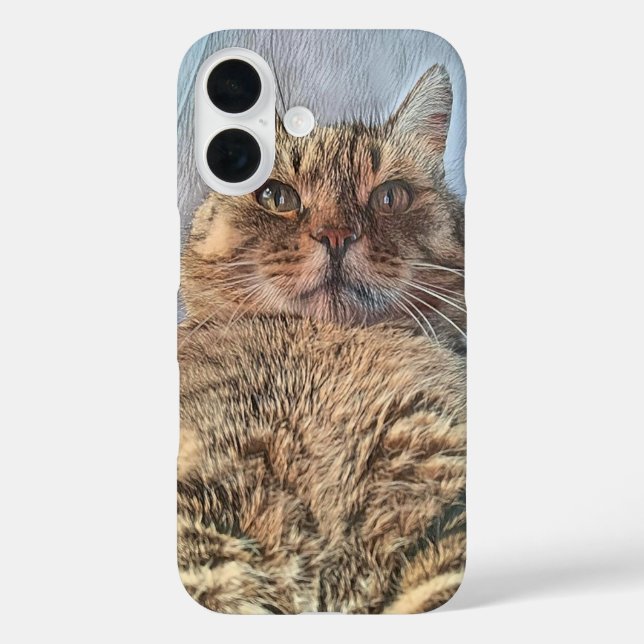 Majestätische Tigerkatze  Case-Mate iPhone Hülle (Rückseite)