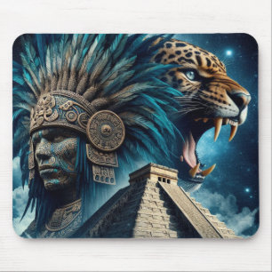 Majestätische Verschmelzung von Alt und Wild Mousepad