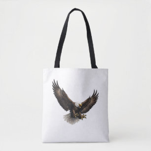 Majestätische Weißkopfseeadler-Grafik-Tasche