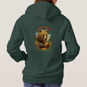 Majestätischer Bär, der sich auf den herrlichen Ho Hoodie