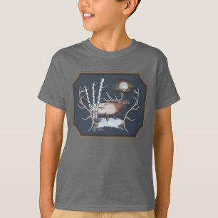 Majestätischer Bull-Elch T-Shirt