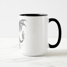 Majestätischer Drachen-Kaffeebecher