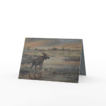 Majestätischer Elch 5" x 7"