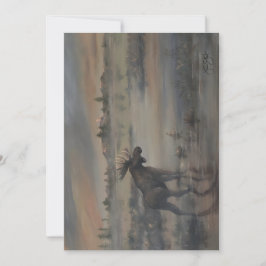 Majestätischer Elch Dankeskarte