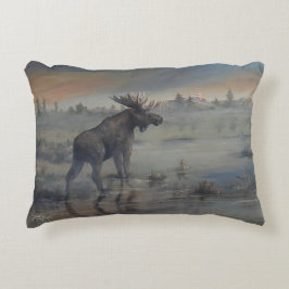 Majestätischer Elch Dekokissen