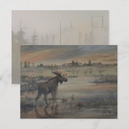 Majestätischer Elch Postkarte