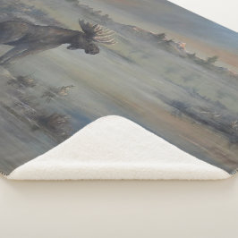 Majestätischer Elch Sherpadecke