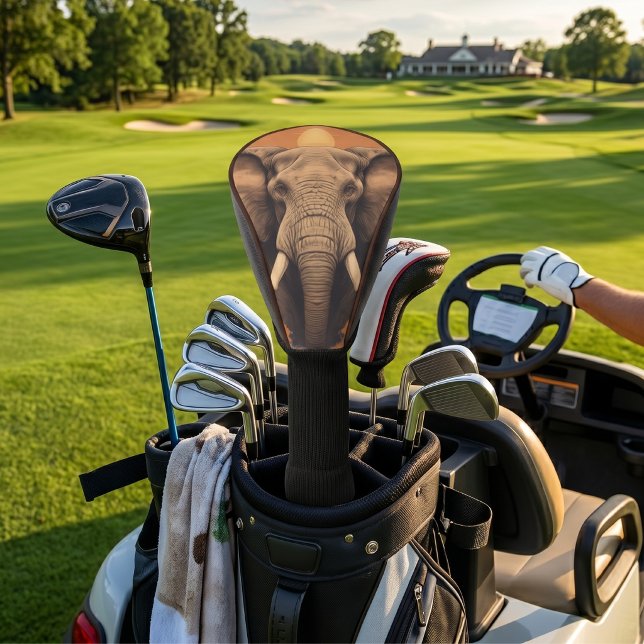 Majestätischer Elefant Golf Headcover (Von Creator hochgeladen)