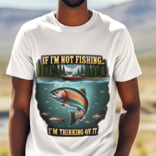 Majestätischer Fisch Schwimmen Verweilen Sie auf e T-Shirt