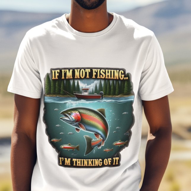 Majestätischer Fisch Schwimmen Verweilen Sie auf e T-Shirt (Von Creator hochgeladen)