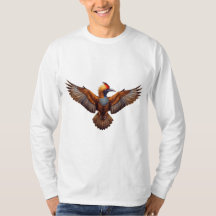 Majestätischer Hoatzin-Vogel im Flug – Vintage Nat