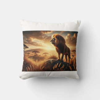 majestätischer Löwe  Kissen