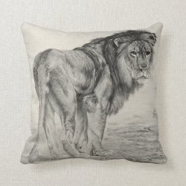 Majestätischer Löwe Kissen