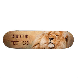 Majestätischer Löwe Skateboard