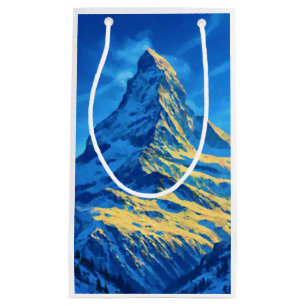 Majestätischer Matterhorn Kleine Geschenktüte
