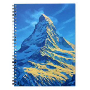 Majestätischer Matterhorn Notizblock