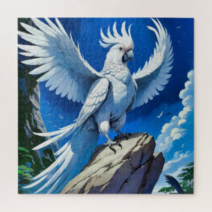 Majestätischer Papagei Puzzle