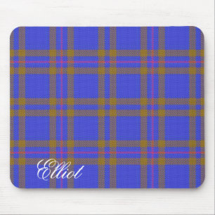 Majestätischer schottischer Clan-EliotTartan Mousepad