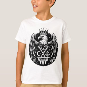 Majestätischer Symbolismus: Der Kronadler und der T-Shirt