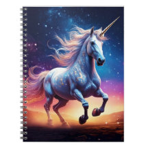 Majestätisches Ätherisches Einhorn Kosmische Galax